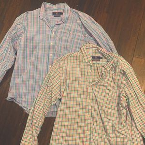 Vineyard vines men button up shirts size XL
